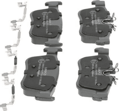 Bremsbelagsatz Scheibenbremse Hinterachse für VOLVO S60 III S90 II V60 Cross