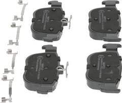 Bremsbelagsatz Scheibenbremse Hinterachse für AUDI SEAT SKODA VW CUPRA A3