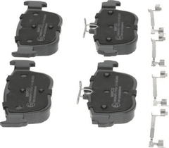 Bremsbelagsatz Scheibenbremse Hinterachse für AUDI SEAT SKODA VW CUPRA A3
