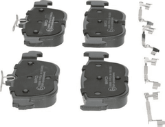 Bremsbelagsatz Scheibenbremse Hinterachse für AUDI SEAT SKODA VW CUPRA A3