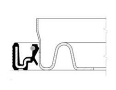 Wellendichtring Kurbelwelle für AUDI FIAT FORD SEAT SKODA VOLVO VW JEEP 80 B1