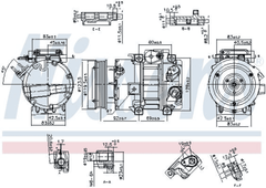 Kompressor Klimaanlage für KIA SORENTO III
