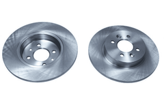 2x Bremsscheibe Hinterachse für RENAULT KANGOO Rapid