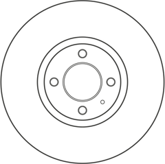 2x Bremsscheibe Vorderachse für VW UP!