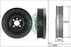 Riemenscheibe Kurbelwelle für AUDI SEAT SKODA VW A1 Sportback A3 Cabriolet A4