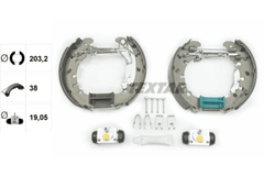 Bremsbackensatz Hinterachse für OPEL ADAM CORSA D Kasten/Schrägheck
