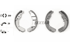 Bremsbackensatz Hinterachse für OPEL SUBARU SUZUKI AGILA JUSTY III IGNIS I II