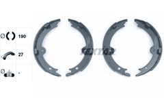 Bremsbackensatz Feststellbremse Hinterachse für LEXUS GS IS II III C LS RC