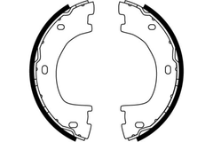 Bremsbackensatz Feststellbremse Hinterachse für MERCEDES-BENZ VW SPRINTER 3-t