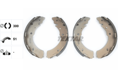 Bremsbackensatz Hinterachse für FIAT ISUZU MITSUBISHI FULLBACK Pick-up D-MAX II
