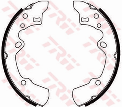 Bremsbackensatz Hinterachse für MAZDA 626 III Hatchback Coupe Station Wagon