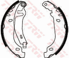 Bremsbackensatz Hinterachse für CITROËN PEUGEOT VW ZX XSARA Coupe Break 306