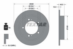 2x Bremsscheibe Vorderachse für SUZUKI JIMNY Geländewagen offen geschlossen