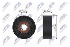 Spannrolle Keilrippenriemen für DAIHATSU SUBARU TOYOTA CHARADE VIII TREZIA