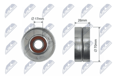 Spannrolle Keilriemen für HONDA MG ROVER LAND ACCORD VI Hatchback CIVIC
