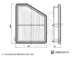 Luftfilter für HONDA CIVIC X Stufenheck