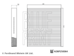 Filter Innenraumluft für ISUZU D-MAX III
