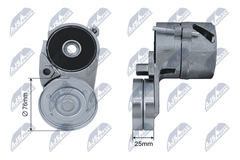 Spannrolle Keilrippenriemen für AUDI SKODA VW 80 B4 Stufenheck Avant A4 B5 B6