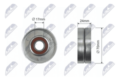 Spannrolle Keilrippenriemen für AUDI SEAT SKODA VW A3 CORDOBA Vario IBIZA II