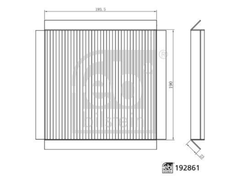 Filter Innenraumluft für MG