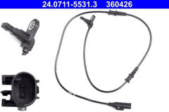 ABS Sensor Raddrehzahl Vorderachse für MERCEDES-BENZ VW SPRINTER 3,5-t Kasten