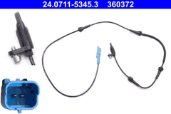 ABS Sensor Raddrehzahl Vorderachse für CITROËN PEUGEOT C5 III Break C6 407 SW