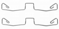 Zubehörsatz Bremssattel Vorderachse für AUDI A6 C5 Avant ALLROAD