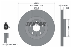2x Bremsscheibe Vorderachse für MAZDA MX-30