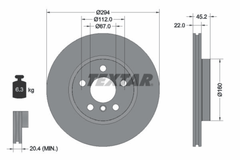2x Bremsscheibe Vorderachse für BMW MINI 2 Active Tourer Gran X1 X2 Van