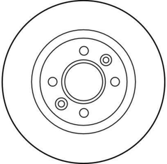 2x Bremsscheibe Vorderachse für RENAULT ESPACE I II VAN FUEGO 18 Variable 25
