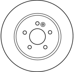 2x Bremsscheibe Vorderachse für MERCEDES-BENZ M-KLASSE