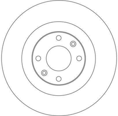 2x Bremsscheibe Vorderachse für PEUGEOT 406 Coupe