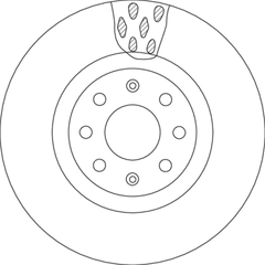 2x Bremsscheibe Vorderachse für FIAT OPEL GRANDE PUNTO EVO Kasten/Schrägheck