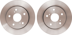 2x Bremsscheibe Hinterachse für TOYOTA AURIS COROLLA Stufenheck