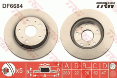 2x Bremsscheibe Vorderachse für SUZUKI SX4 / CLASSIC Stufenheck
