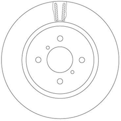 2x Bremsscheibe Vorderachse für SUZUKI SWIFT IV