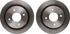 2x Bremsscheibe Hinterachse für HYUNDAI i10 II Stufenheck III