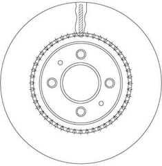 2x Bremsscheibe Vorderachse für KIA RIO III Stufenheck Hatchback Van