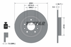 2x Bremsscheibe Hinterachse für MAZDA CX-3