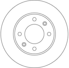 2x Bremsscheibe Hinterachse für CITROËN PEUGEOT BERLINGO / FIRST