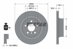 2x Bremsscheibe Hinterachse für BMW 2 Coupe 3 Touring 4 Gran Cabriolet Van