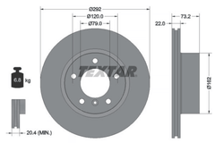 2x Bremsscheibe Vorderachse für BMW 1 Coupe Cabriolet 3