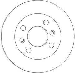 2x Bremsscheibe Vorderachse für HYUNDAI KIA i10 I II Stufenheck PICANTO