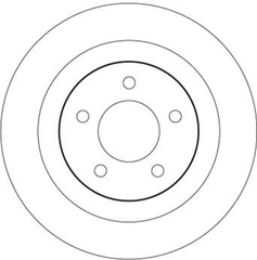 2x Bremsscheibe Hinterachse für MAZDA 5