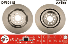2x Bremsscheibe Vorderachse für SEAT LEON