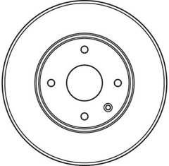 2x Bremsscheibe Vorderachse für CHEVROLET EPICA