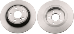 2x Bremsscheibe Hinterachse für MERCEDES-BENZ SLK SLC