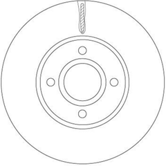 2x Bremsscheibe Vorderachse für FORD ECOSPORT