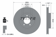 2x Bremsscheibe Vorderachse für BMW 3 Coupe Touring Cabriolet Z4 Roadster
