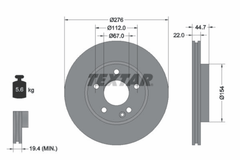 2x Bremsscheibe Vorderachse für MERCEDES-BENZ A-KLASSE B-KLASSE Sports Tourer